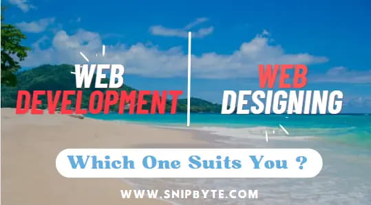 Decoding the Web: Web Designing vs. Web Development –Which one Suits you ?